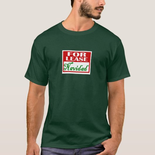 Voor lease: Navidad T-shirt (Voorkant)