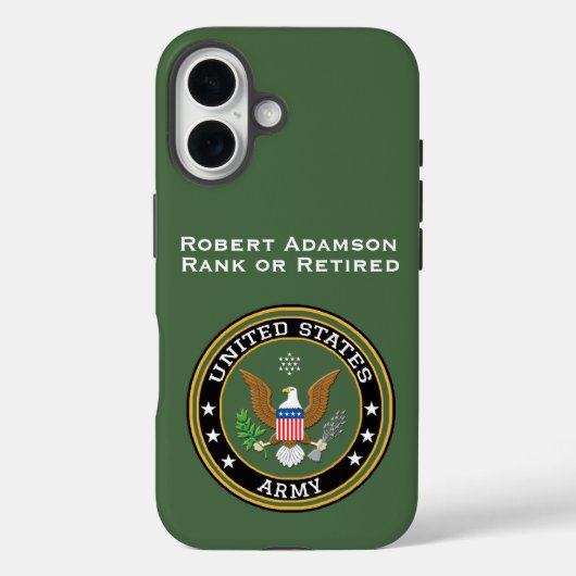 Voor legerpersoneel met defensie-embleem personali Case-Mate iPhone case (Achterkant)