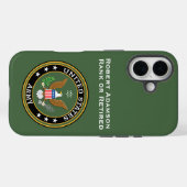 Voor legerpersoneel met defensie-embleem personali Case-Mate iPhone case (Achterkant (horizontaal))