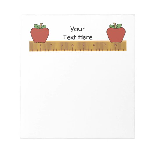  voor leraar notitieblok (Voorkant)