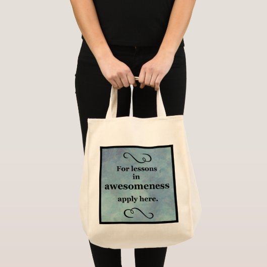Voor lessen in bewustmakingsprogramma-Canvas tas (Voorkant (product))