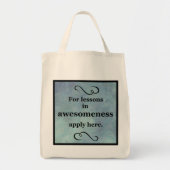 Voor lessen in bewustmakingsprogramma-Canvas tas (Voorkant)