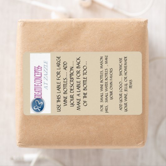 VOOR LG., KLEINE WIJNFLESSEN, POTTEN, KLEIN WATER ETIKET (Insitu)