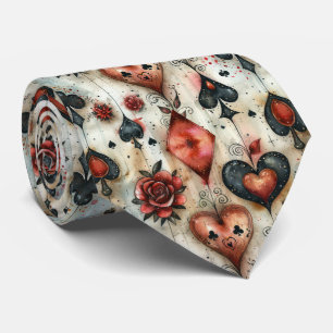 Voor liefhebbers van kaartspellen. Het spelen van  Stropdas