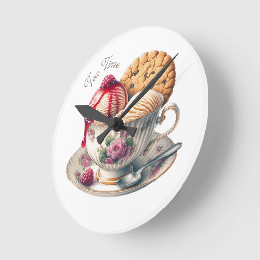 Voor liefhebbers van theekopjes en ijs, Grappig Ronde Klok (Hoek)