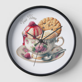 Voor liefhebbers van theekopjes en ijs, Grappig Ronde Klok