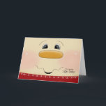 Voor Little Sister Christmas Happy Snowman Face Feestdagen Kaart<br><div class="desc">Stuur lieve kerstgroeten naar een speciaal zusje met deze close-up van een blij sneeuwmangezicht. Perfecte kerstkaart voor peuters en kleine kinderen. Gedeeltelijke grafische hoffelijkheid van Trina Clark.</div>