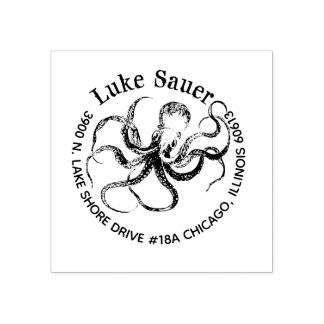 voor Luke octopus retour adres stempel