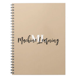 Voor Machine Learning-liefhebbers en programmeurs Notitieboek