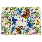 Voor mam Colorful Butterflies Groot Cadeauzakje (Voorkant)