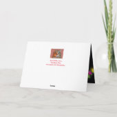 Voor Mam Grappige Papegaai Kerstmis Feestdagen Kaart (Achterkant)