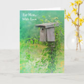 "Voor mam" Natuur Birthday Kaart (Gele Bloem)