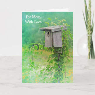 "Voor mam" Natuur Birthday Kaart