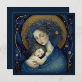 Voor mam op Moederdag. Kaart moeder en dochter (Voorkant / Achterkant)