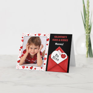 voor mam op Valentijnsdag van Kinder Foto Feestdagen Kaart