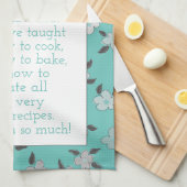 Voor mama gepersonaliseerd met je eigen woorden va theedoek (Quarter Fold)