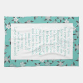 Voor mama gepersonaliseerd met je eigen woorden va theedoek (Horizontaal)