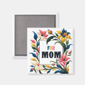 Voor mama magneet (Voorkant / Achterkant)