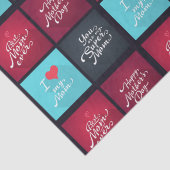 Voor mama met liefde tissuepapier (Detail)