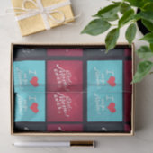 Voor mama met liefde tissuepapier (Geschenk)