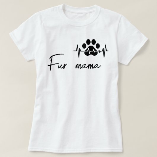 Voor mama t-shirt (Design voorkant)