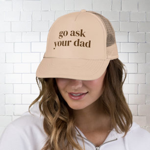 Voor mama - vraag het aan je vader trucker pet