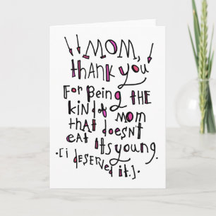 Voor Mamma Kaart
