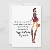 Voor Mam's verjaardag Kaart (Voorkant)