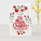 voor man bruiloft Jubileum rode rozen Kaart (Gele Bloem)