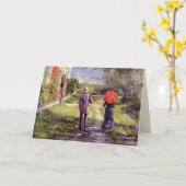 Voor man op Vaderdag. beeldende kunst Kaart (Gele Bloem)