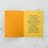 Voor man op Vaderdag. Denim Pattern Kaart (Binnen)