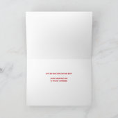 Voor man op Valentijnsdag Funny Squirrel Feestdagen Kaart (Binnen)