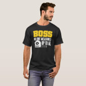 Voor managers Offertebeheer T-shirt (Voorkant volledig)