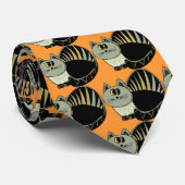 Voor mannen die van katten houden stropdas (Opgerold)