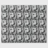 Voor mannen: Elegant Original Art Male-nude model Cadeaupapier (Vlak)