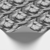 Voor mannen: Elegant Original Art Male-nude model Cadeaupapier (Hoek)