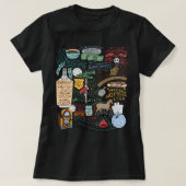 Voor mannen (gekleurd) John Mulaney Quote Compi T-shirt (Design voorkant)