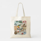 Voor mannen (gekleurd) John Mulaney Quote Compi Tote Bag (Achterkant)