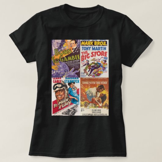 Voor mannen is Barbara Actress Stanwyck Geweldige  T-shirt (Design voorkant)