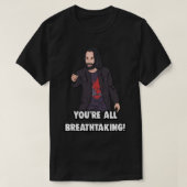Voor mannen is Keanu Art Reeves Retro  T-shirt (Design voorkant)