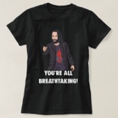 Voor mannen is Keanu Art Reeves Retro  T-shirt (Design voorkant)