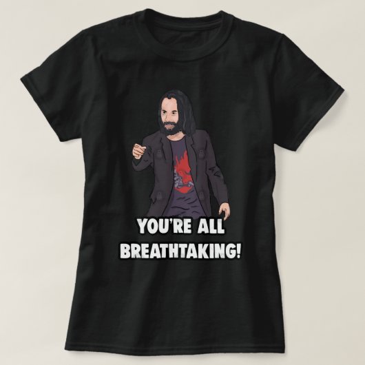 Voor mannen is Keanu Art Reeves Retro  T-shirt (Design voorkant)