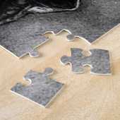 Voor mannen met de hand getrokken kunstmannetjes legpuzzel (Zijkant)