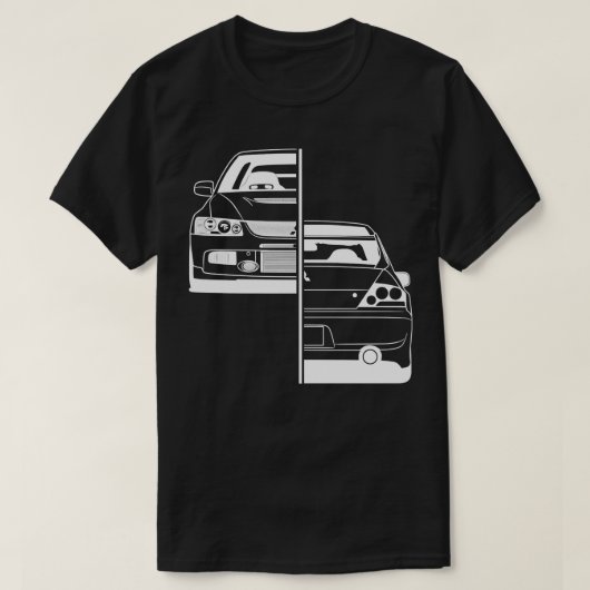 Voor mannen Mitsubishi Lancer Evo 9 Best Shirt D (Design voorkant)
