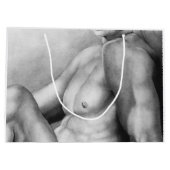 Voor mannen Nude-Male Bodybuilder Art Elegant Groot Cadeauzakje (Achterkant)