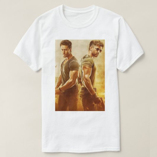 Voor Mannen oorlogshout T-shirt (Design voorkant)