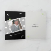 Voor mannen Papa Verjaardag Foto begroeting Kaart (Binnen)