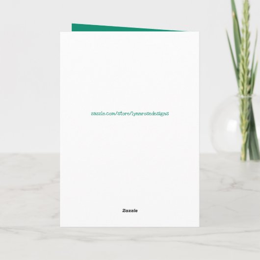 Voor mannen Verjaardag met naam foto groen en zwar Kaart (Achterkant)