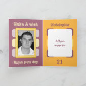 Voor mannen voeg je foto's toe met een sinaasappel kaart (Binnen)