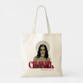 Voor Mannen vrouwen Chanel Terrero Slo Eurovisie 2 Tote Bag (Achterkant)